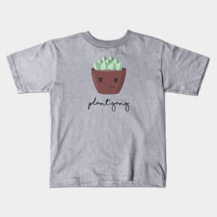 Plant Gang Succulent Kids T-Shirt